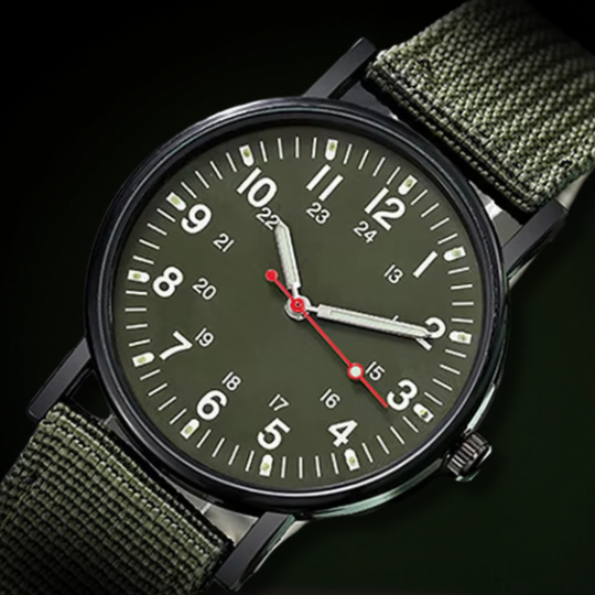 Holdbar Explorer Kvarts Armbåndsur