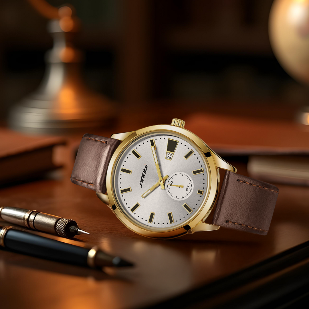 Luksus Minimalistisk Herre Quartz Ur