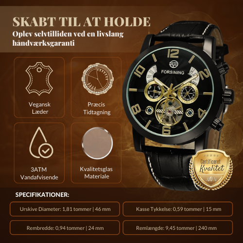 Luxury Tourbillon Automatic Mechanical Watch