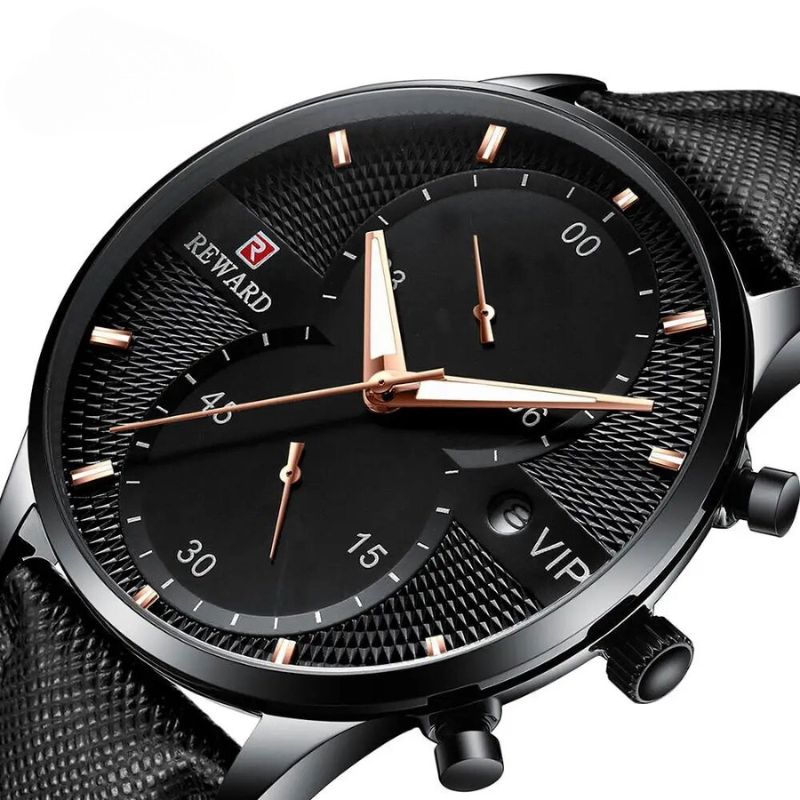 Luksus Kronograf Holdbar Kvarts Ur