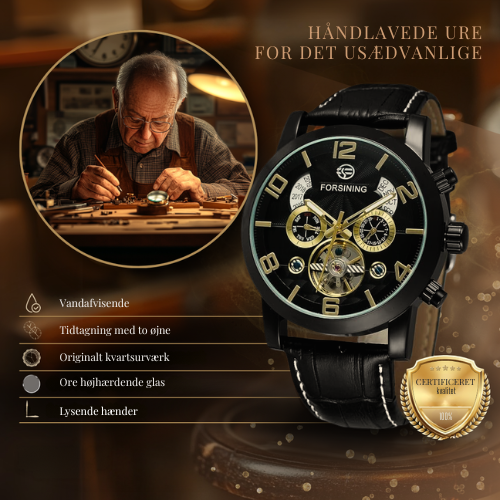 Luksus Tourbillon Automatisk Mekanisk Ur