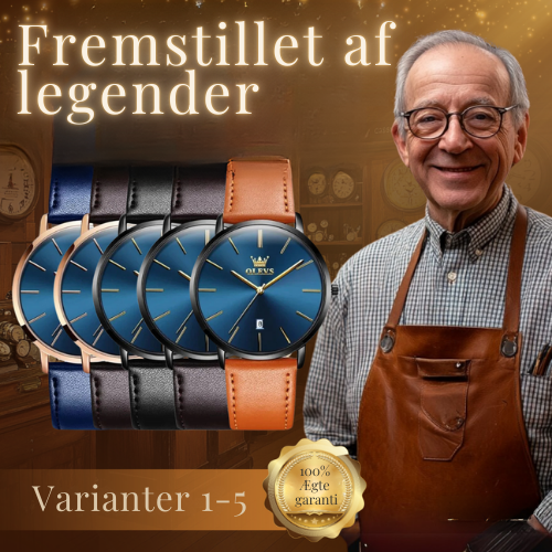 Læderrem Bil Dato Ur