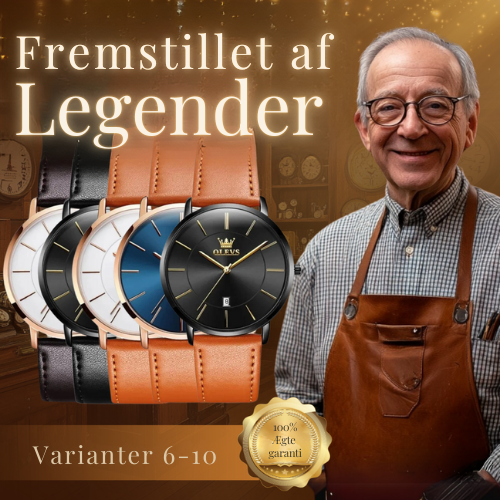 Læderrem Bil Dato Ur