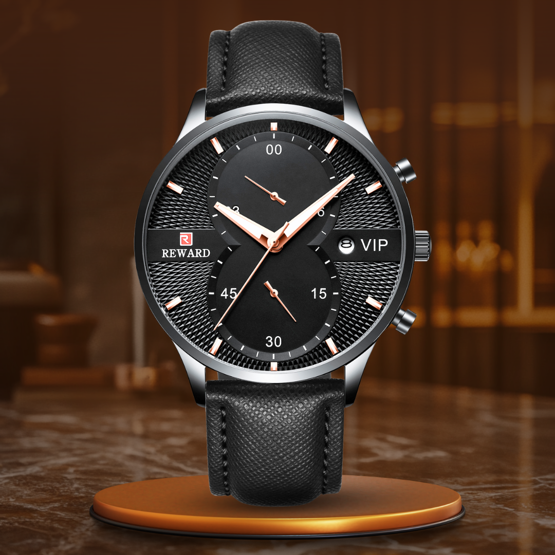 Luksus Kronograf Holdbar Kvarts Ur