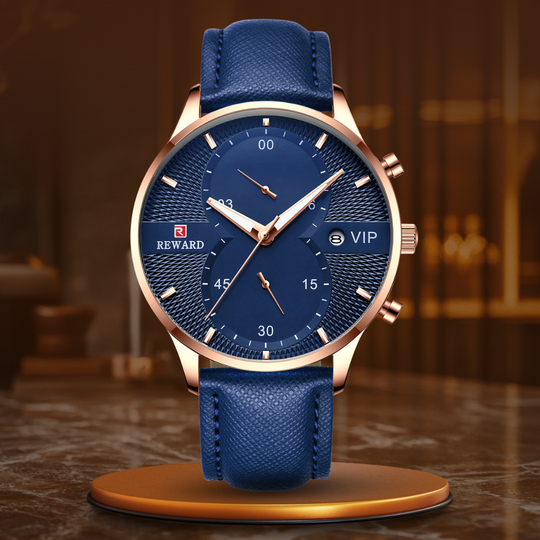 Luksus Kronograf Holdbar Kvarts Ur