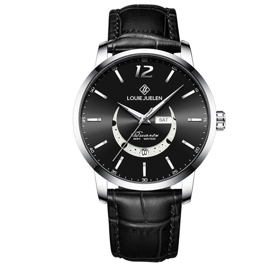 Elegant Lysende Månefase Ur