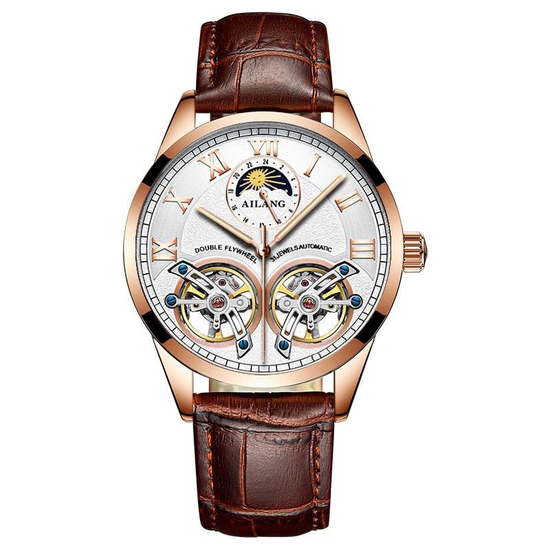Tourbillon Design Erhvervsmæssig Mekanisk Ur