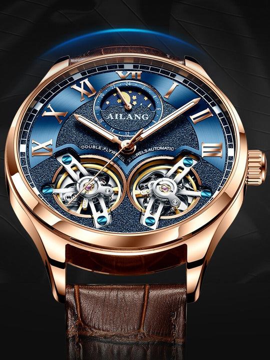 Tourbillon Design Erhvervsmæssig Mekanisk Ur