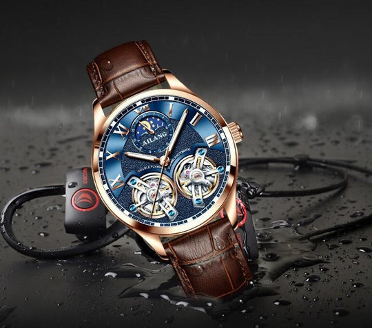 Tourbillon Design Erhvervsmæssig Mekanisk Ur